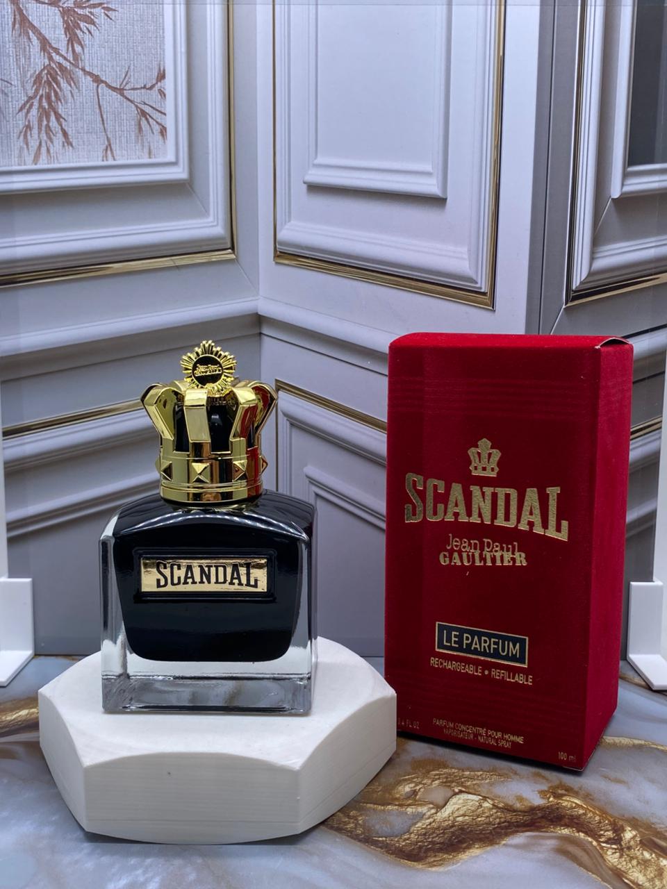 3 PERFUMES + 3 OBSEQUIO (Khamrah Dukhan - Scandal Le Parfum - Le male elixir absolu + 3 Perfumero)