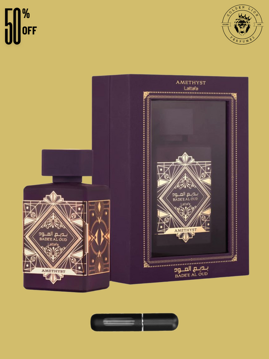 Amethyst Lattafa - 100ml + OBSEQUIO