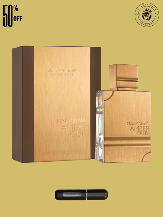 Amber Oud Gold Edition Al Haramain - 100ml + OBSEQUIO